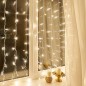 Гирлянда светодиодная "Светодиодный Дождь" 1.5х1.5м LED тепл. бел. свечение с динамикой провод прозр. 230В Neon-Night 235-016 Гирлянда светодиодная "Светодиодный Дождь" 1.5х1.5м LED тепл. бел. свечение с динамикой провод прозр. 230В Neon-Night 235-016