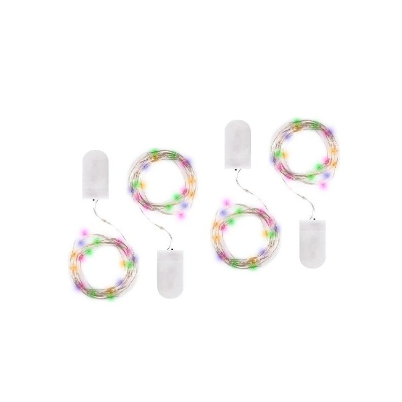 Гирлянда DC-G05-20MS4 20LED RGB 2xCR2032 (в компл.) (уп.4шт) ФАZА 5048058