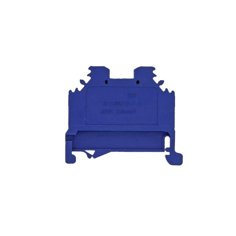 Колодка клеммная JXB-S-2.5 24А (280-104) пружинная син. EKF plc-jxb-s-2.5b Колодка клеммная JXB-S-2.5 24А (280-104) пружинная син. EKF plc-jxb-s-2.5b