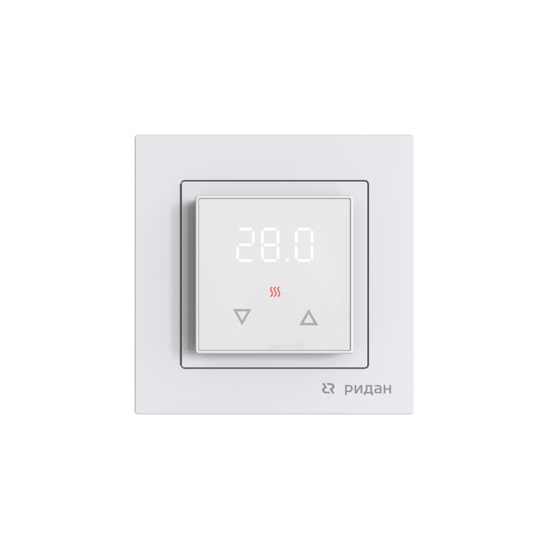 Терморегулятор Room бел. Ридан 21RT0103R Терморегулятор Room бел. Ридан 21RT0103R
