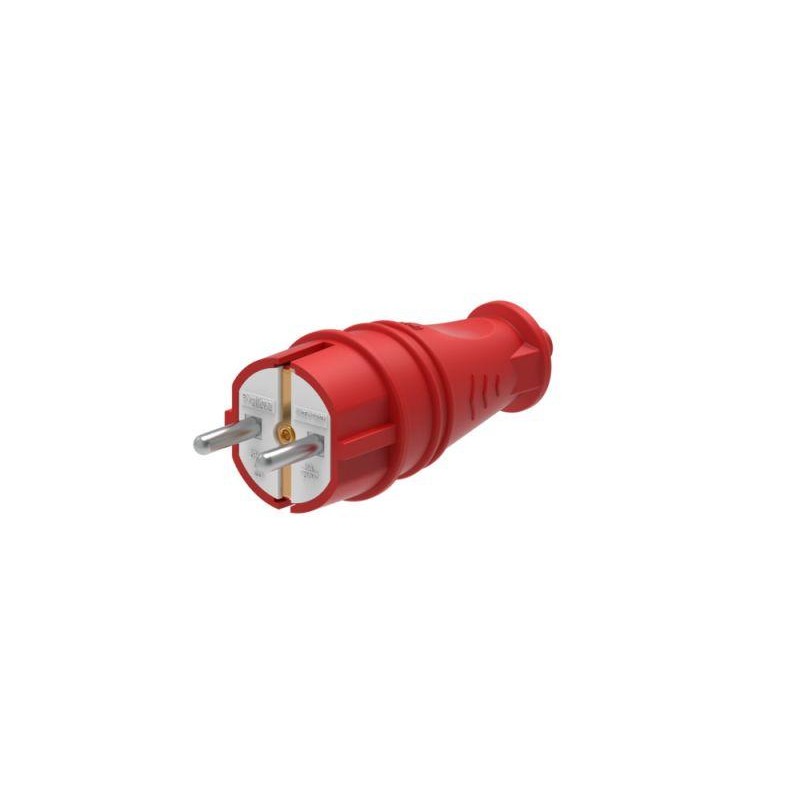 Вилка прямая MultiSet 2К+З 16А 250В IP44 каучук красн. SE MST4401RD Вилка прямая MultiSet 2К+З 16А 250В IP44 каучук красн. SE MST4401RD