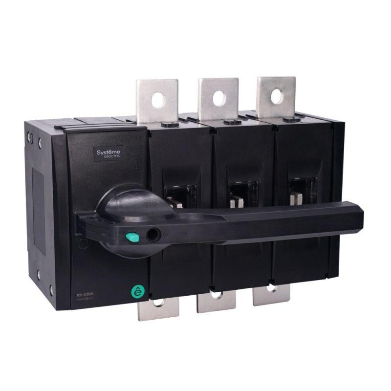 Выключатель-разъединитель SYSTEMEPACT SD630 3п 500А рукоятка фронт. центр (зак. отдельно) SE SSD06303MF0500