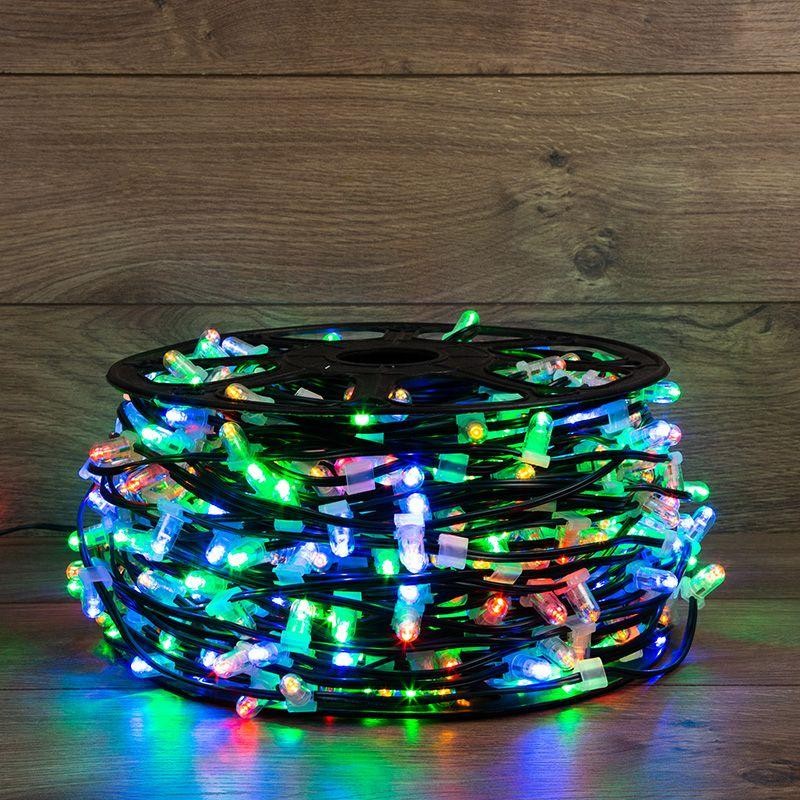 Гирлянда светодиодная "LED ClipLight" 1.5м 665LED мультиколор 80Вт 12В IP65 (уп.100м) Neon-Night 325-129