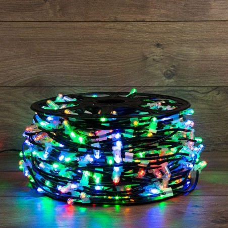 Гирлянда светодиодная "LED ClipLight" 1.5м 665LED мультиколор 80Вт 12В IP65 (уп.100м) Neon-Night 325-129