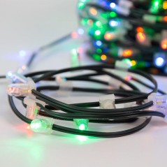 Гирлянда светодиодная "LED ClipLight" 1.5м 665LED мультиколор 80Вт 12В IP65 (уп.100м) Neon-Night 325-129
