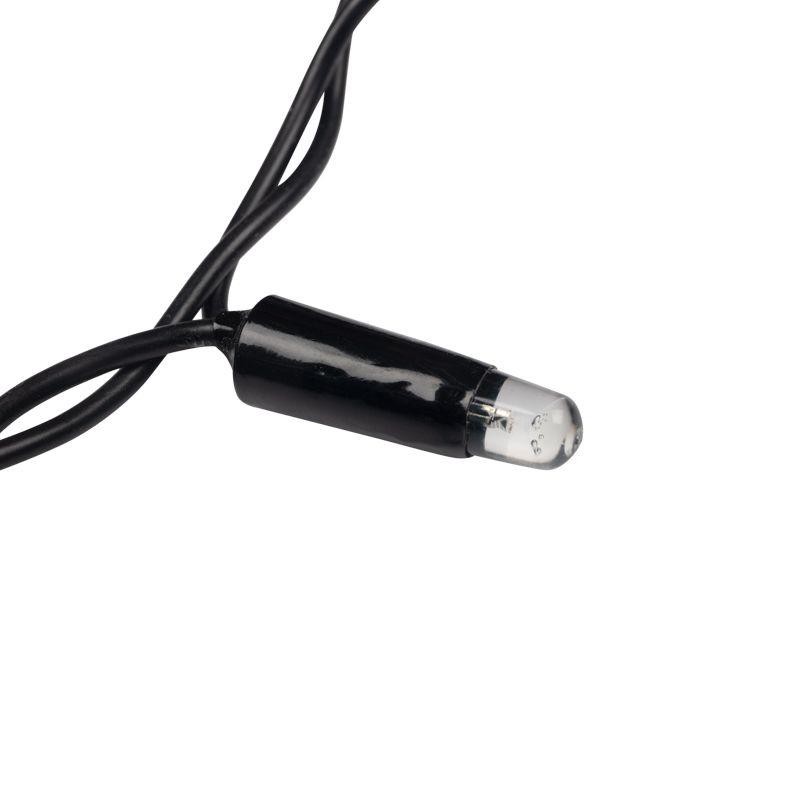 Гирлянда светодиодная "Светодиодный Дождь" 2х1.5м 300LED бел. 23Вт 230В IP65 эффект мерцания провод черн. (нужен шнур питания 30