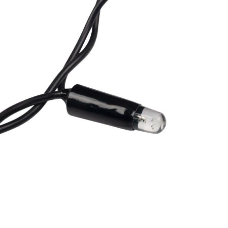 Гирлянда светодиодная "Светодиодный Дождь" 2х1.5м 300LED бел. 23Вт 230В IP65 эффект мерцания провод черн. (нужен шнур питания 30