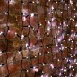 Гирлянда светодиодная "Светодиодный Дождь" 2х1.5м 300LED бел. 23Вт 230В IP65 эффект мерцания провод черн. (нужен шнур питания 30