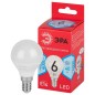 Лампа светодиодная RED LINE LED P45-6W-840-E14 R 6Вт P45 шар 4000К нейтр. бел. E14 Эра Б0052443