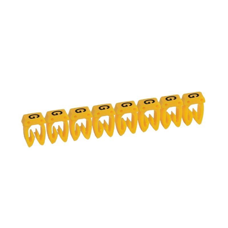 Маркер каб. 4.0-6.0кв.мм CAB3 "G" (уп.300шт) Leg 038366 Маркер каб. 4.0-6.0кв.мм CAB3 "G" (уп.300шт) Leg 038366