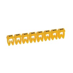 Маркер каб. 0.15-0.5кв.мм CAB3 "X" черн. на желт. фоне (уп.300шт) Leg 038133
