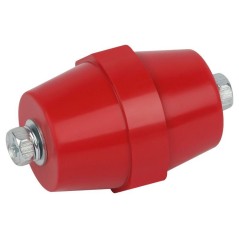 Изолятор NO-224-153 SM-60 с болтом (Н60хD46мм М8) 20кВ Эра Б0065682