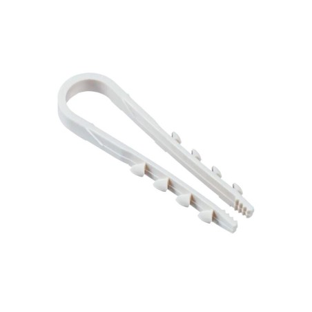 Дюбель-хомут для круглого кабеля PCD-R 11-18-55-100WH PA6.6 Jazzway (уп.100шт) 5054806