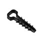 Дюбель-хомут для плоского кабеля PCD-F 05х10-45-100BL PA6.6 Jazzway (уп.100шт) 5054981