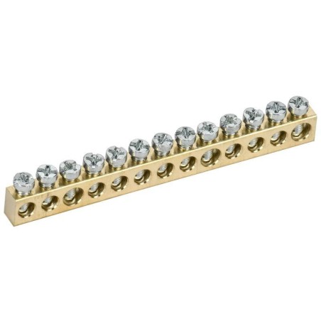 Шина нулевая сечение 6х9 13 отв. TEKFOR IEKTF-KP00D-SN-13