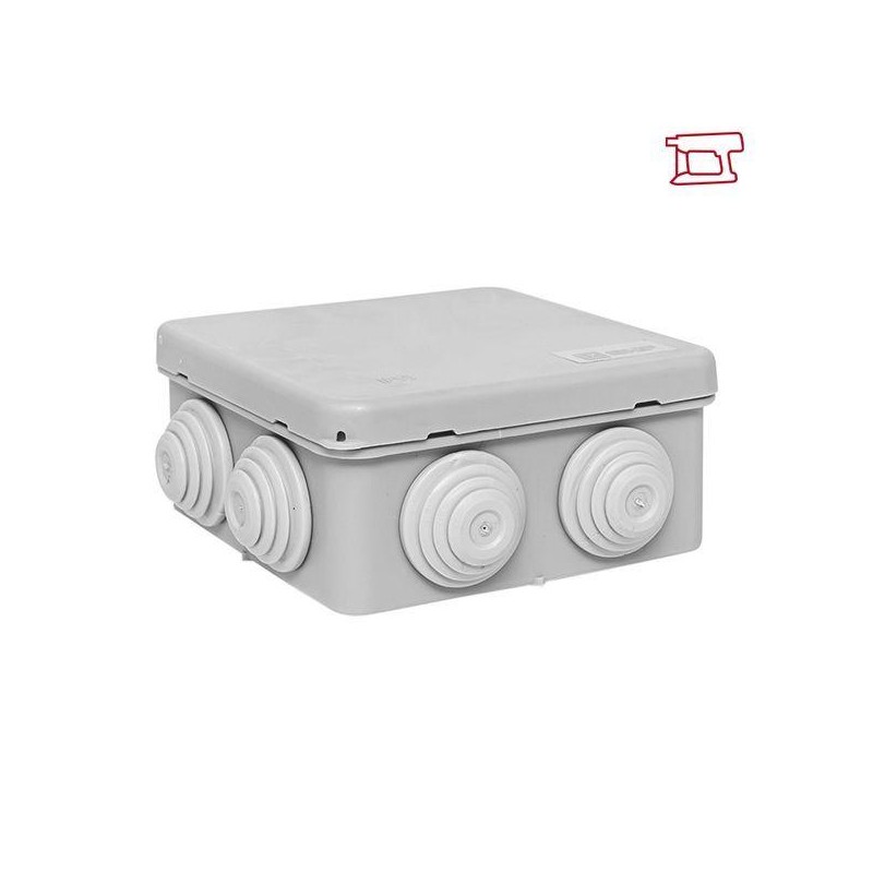 Коробка уравнивания потенциалов КУП-030-031 с крышкой наружная (85х85х40) для прямого монтажа 8 мембр. вводов сер. IP55 EKF plc- Коробка уравнивания потенциалов КУП-030-031 с крышкой наружная (85х85х40) для прямого монтажа 8 мембр. вводов сер. IP55 EKF plc-