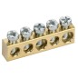 Шина нулевая сечение 6х9 5 отв. TEKFOR IEKTF-KP00D-SN-05