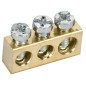 Шина нулевая сечение 6х9 3 отв. TEKFOR IEKTF-KP00D-SN-03