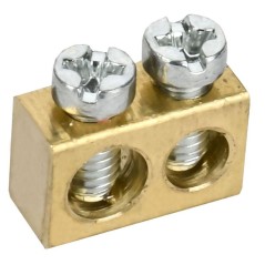 Шина нулевая сечение 6х9 2 отв. TEKFOR IEKTF-KP00D-SN-02