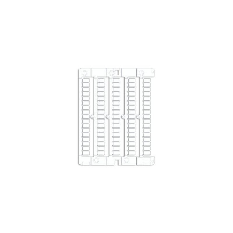 Маркировка для клемм жесткая 5х10мм период 5мм бел. (уп.1500шт) DKC NUWDU0510 Маркировка для клемм жесткая 5х10мм период 5мм бел. (уп.1500шт) DKC NUWDU0510