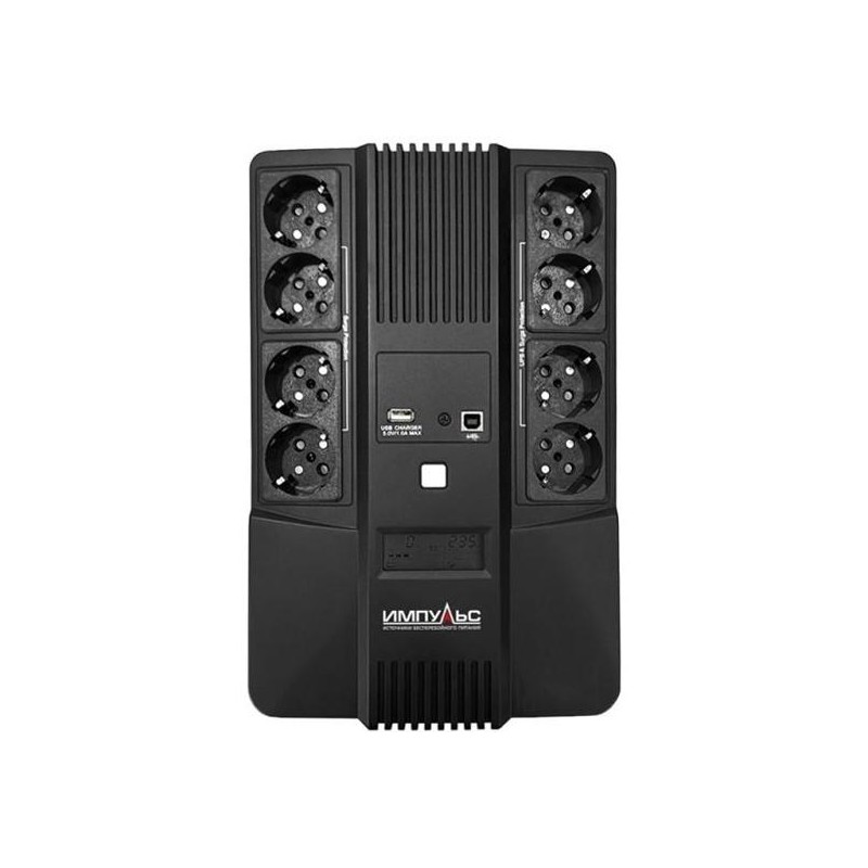Источник бесперебойного питания Smart Мастер Интерактивная 800В.А/480Вт Tower Schuko LED USB USB CHRG Импульс MT80107 Источник бесперебойного питания Smart Мастер Интерактивная 800В.А/480Вт Tower Schuko LED USB USB CHRG Импульс MT80107