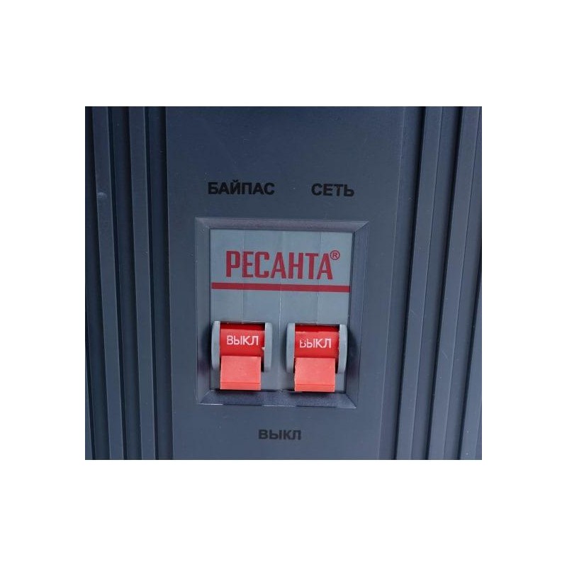 Стабилизатор напряжения АСН-12000/1-Ц 1ф 12кВт IP20 релейный Ресанта 63/6/10