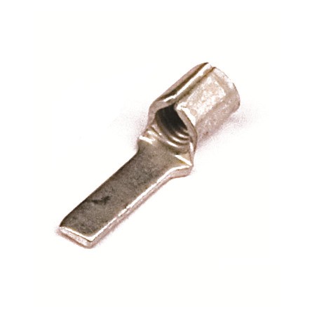 Наконечник штыревой плоский 1.5-2.5кв.мм А-2.5мм B-17мм (уп.100шт) DKC 2B11L