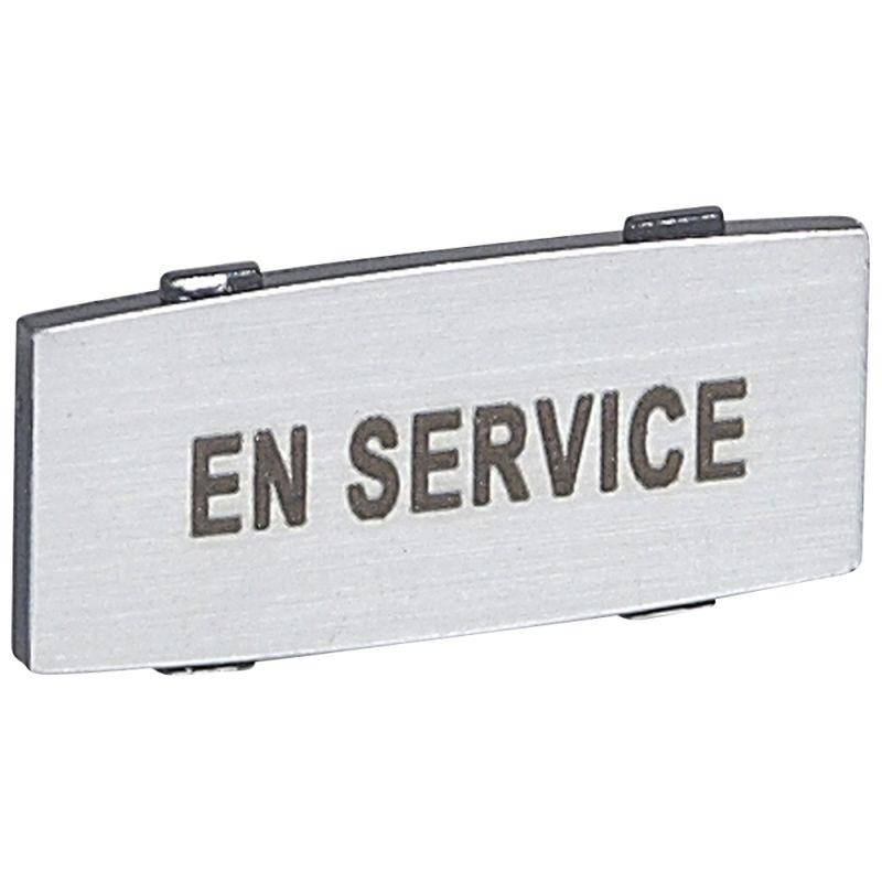 Вставка узкая алюм. надпись "EN Service" Osmoz Leg 024335 Вставка узкая алюм. надпись "EN Service" Osmoz Leg 024335
