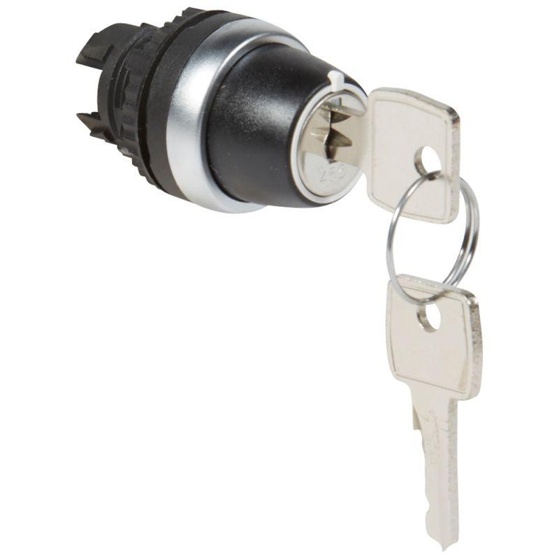 Тумблер с ключом 2п 90град. гол. Osmoz Leg 023955 Тумблер с ключом 2п 90град. гол. Osmoz Leg 023955