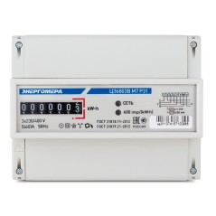 Счетчик ЦЭ6803В 3ф 1-7.5А класс точн. 1.0 1 тариф. на DIN-рейку 230В 1 4 пров. М7Р31 Энергомера 101003001011368
