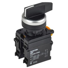 Переключатель 2 полож. 1НО+1НЗ возв. длин. ручка MASTER IEK MI-SW60-11XB22-3-25-2-K02
