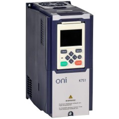 Преобразователь частоты K751 380В 3Ф 1.5кВт 4.2А со встроен. тормозом ONI K751-33-15NTM