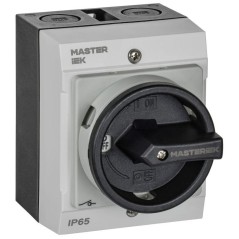 Переключатель кулачковый в боксе закрытая рукоятка 10А схема 91 IEK MI-CS21-010-091
