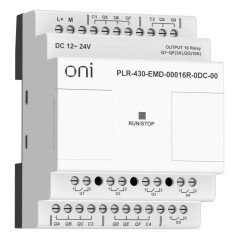 Модуль расширения входов выходов 16 RO 24В DC ПЛК 430 ONI PLR-430-EMD-00016R-0DC-00