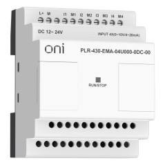Модуль расширения входов выходов 4 UI (0-20 мА/0-10 В) 24В DC ПЛК 430 ONI PLR-430-EMA-04U000-0DC-00
