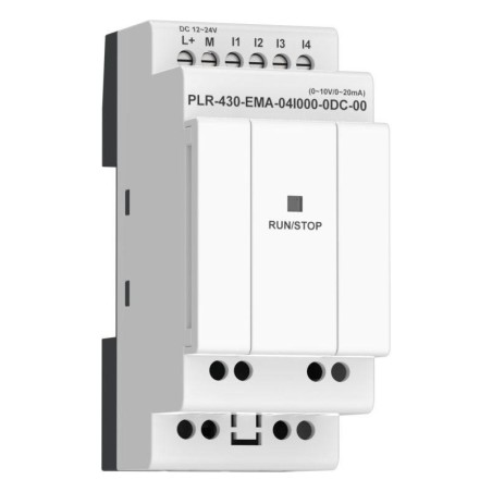 Модуль расширения входов выходов 4 AI (0-20мА/0-10В) 24В DC ПЛК 430 ONI PLR-430-EMA-04I000-0DC-00
