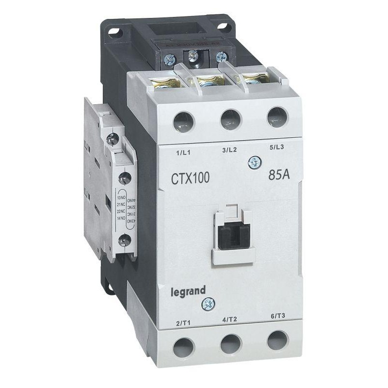 Контактор CTX3 3п 85А кат. 230В AC 2НО+2НЗ Leg 416206 Контактор CTX3 3п 85А кат. 230В AC 2НО+2НЗ Leg 416206