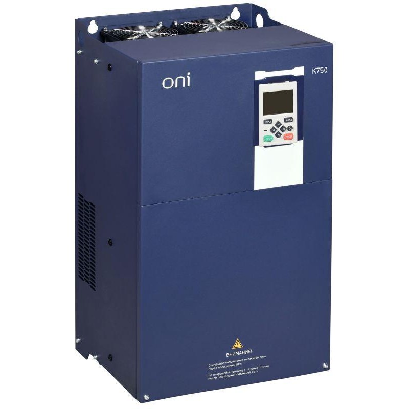 Преобразователь частоты K750 380В 3Ф 132-160кВт 253-304А ДПТ ONI K750-33-132160RM