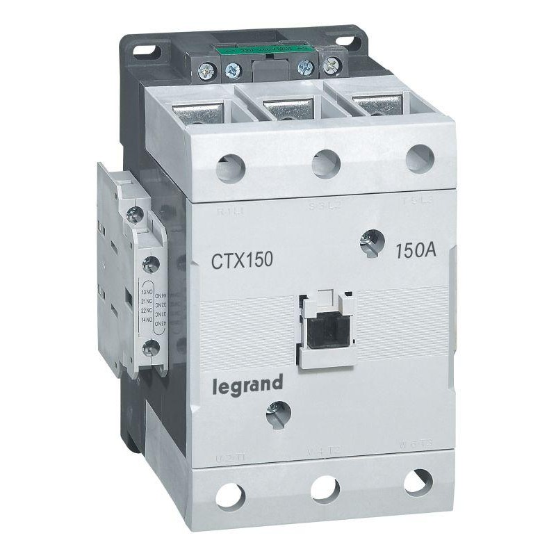 Контактор CTX3 3п 150А кат. 415В AC 2НО+2НЗ AC-3 Leg 416269 Контактор CTX3 3п 150А кат. 415В AC 2НО+2НЗ AC-3 Leg 416269