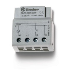 Реле шаговое электронное 1NO 10А 230В AC монтаж в коробке IP20 FINDER 139182300000PAS