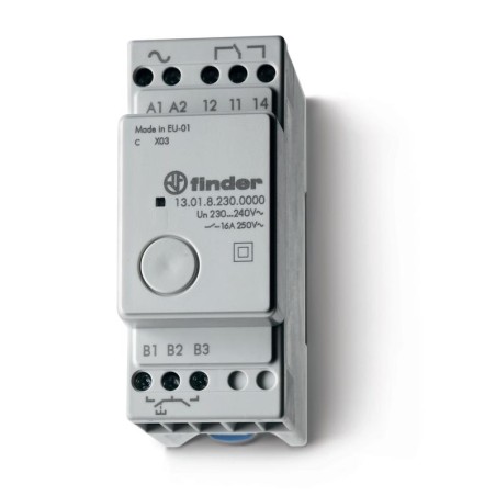 Реле модульное электронное шаговое/моностабильное 1NO 16А 230В AC 35мм IP20 FINDER 130182300000PAS