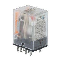 Реле одиночное 4 перекидных контакта 220В DC DKC IR-220DC-4CO
