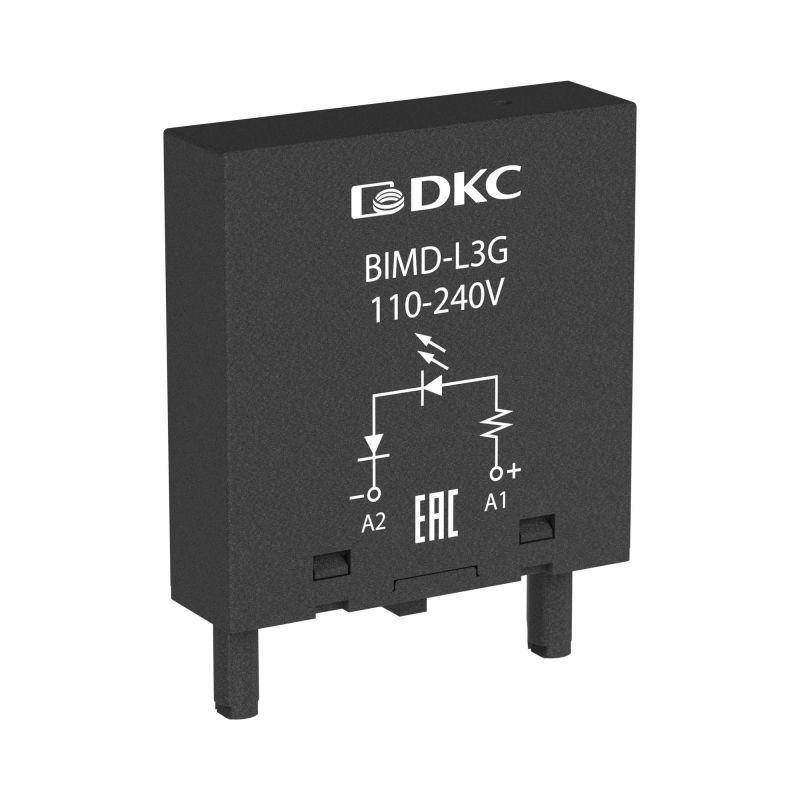 Модуль защиты варистор 120В AC/DC DKC BIMD-V3 Модуль защиты варистор 120В AC/DC DKC BIMD-V3