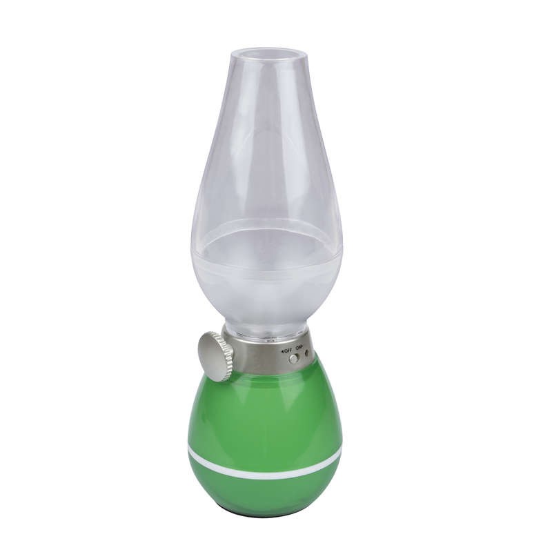 Светильник настольный TLD-538 Green/LED/80Lm/5500K/Dimmer "РЕТРО" 3Вт встроен. Аккум. 400мА.ч зел. Uniel UL-00001502