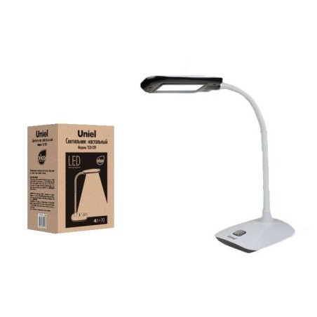 Светильник светодиодный TLD-528 Black/400лм/4500К черн. Uniel UL-00000418