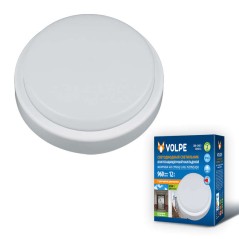 Светильник светодиодный ULW-Q211 12W/DW Sensor IP65 White Круг 12Вт 6500К 960лм d16см промышленный накладной влагозащ. опал. рас