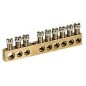Колодка клеммная неизолированная 1х(6-25)+19х(1.5-16) Leg 004805 Колодка клеммная неизолированная 1х(6-25)+19х(1.5-16) Leg 004805