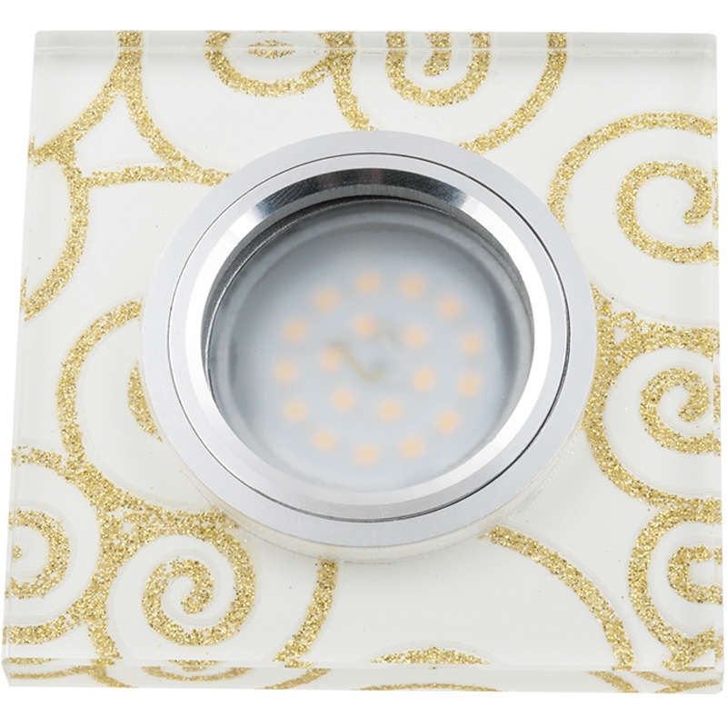 Светильник декоративный Luciole DLS-L207 GU5.3 CHROME/WHITE Fametto UL-00000382 Светильник декоративный Luciole DLS-L207 GU5.3 CHROME/WHITE Fametto UL-00000382