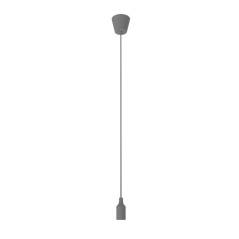 Светильник Decor E27 IP20 200-240В 1м подвесной черн. GAUSS PL011
