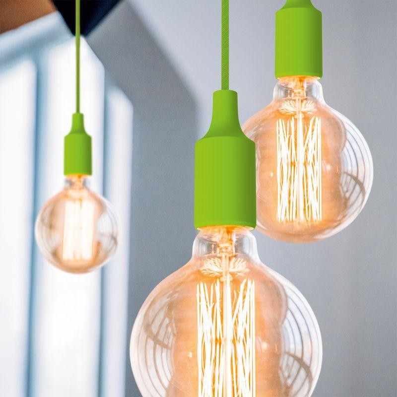 Светильник Decor E27 IP20 200-240В 1м подвесной зел. GAUSS PL015 Светильник Decor E27 IP20 200-240В 1м подвесной зел. GAUSS PL015